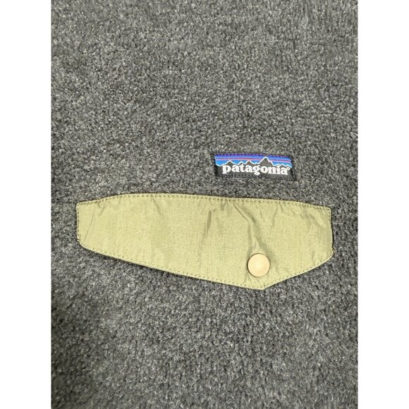 Vintage Patagonia Mens Synchilla Snap-T Pullover Size XL Made In USA 90s Gray - Picture 6 of 13